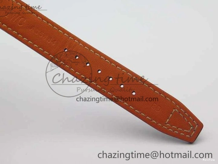 MIROTIME 0226 Popular Big Pilot Real PR IW502706 RG YLF 1:1 Best Edition Brown Dial On Calfskin Strap A 7223